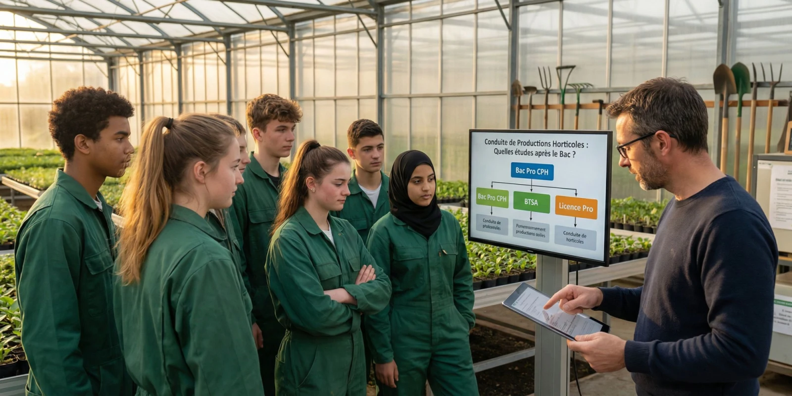 Poursuites d'Études après le Bac Pro CPH : Débouchés en Horticulture et Formations Supérieures