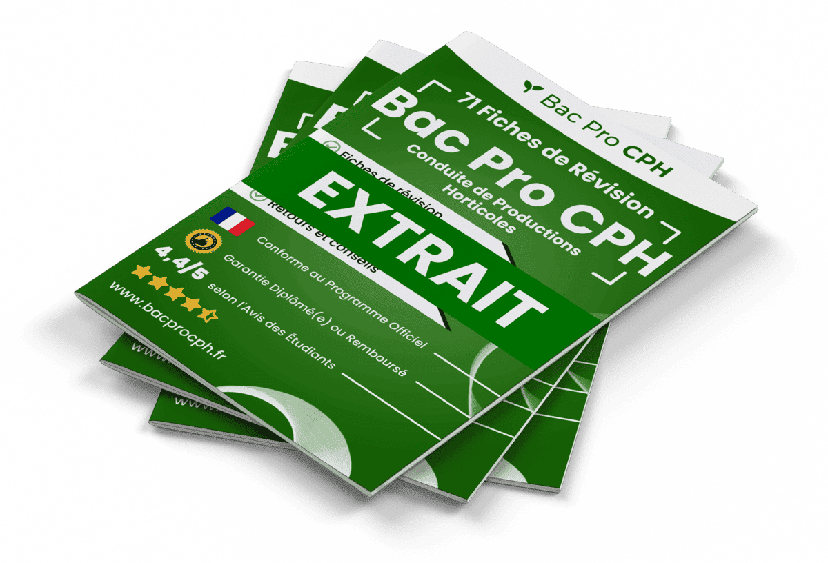 15 Fiches Révision gratuites Bac Pro CPH